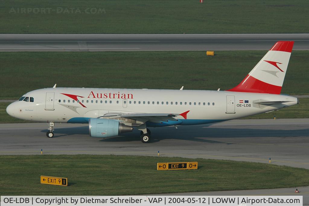 OE-LDB, 2004 Airbus A319-112 C/N 2174, Austrian Airlines Airbus 319