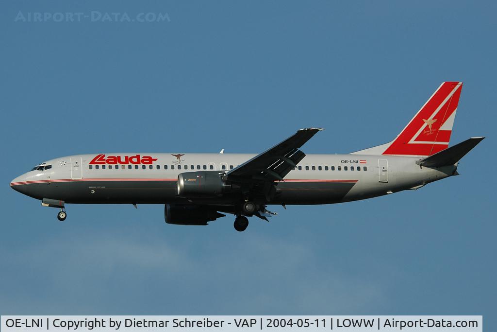 OE-LNI, 1993 Boeing 737-4Z9 C/N 27094, Lauda Air Boeing 737-400