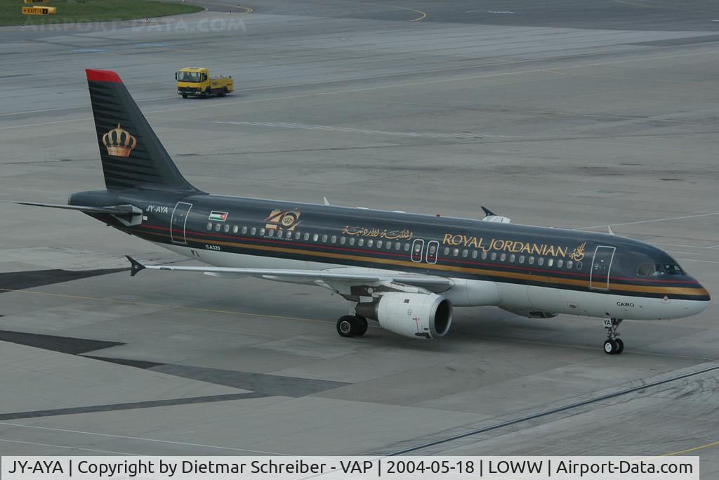JY-AYA, 1989 Airbus A320-212 C/N 87, Royal Jordanian Airbus 320