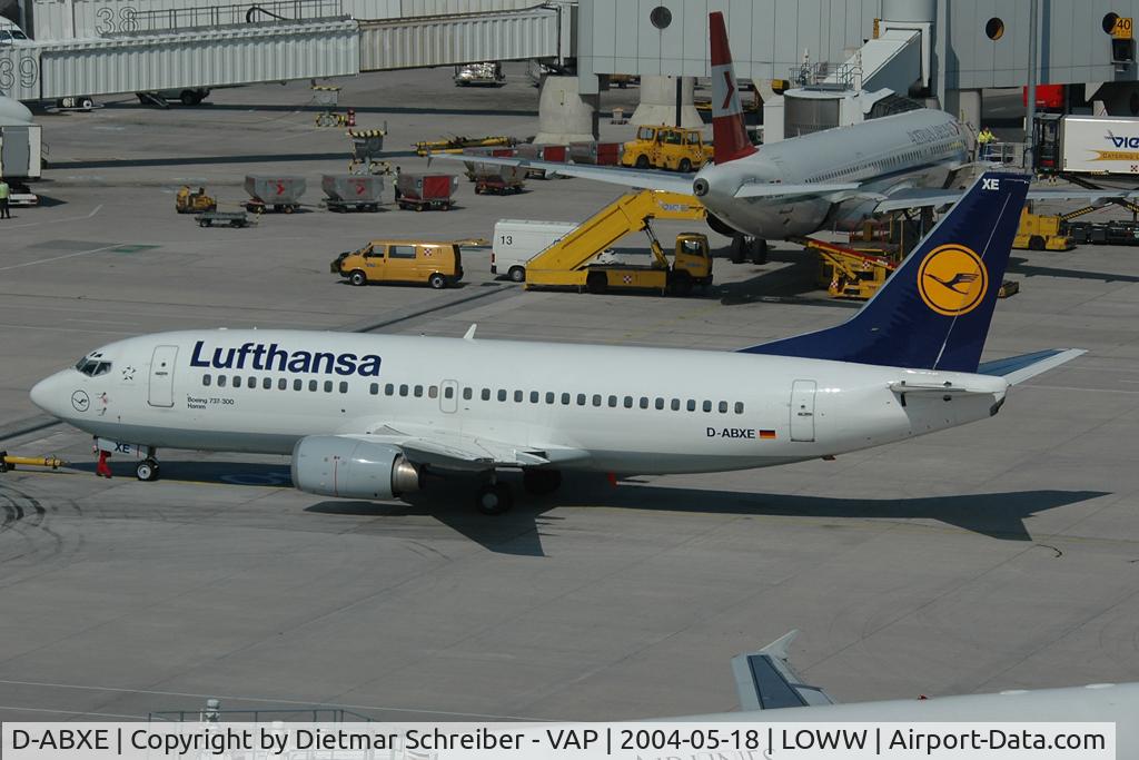 D-ABXE, 1986 Boeing 737-330 C/N 23526, Lufthansa Boeing 737-300