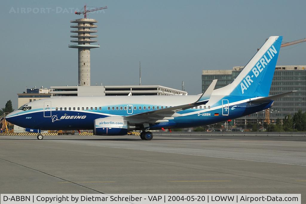D-ABBN, 2004 Boeing 737-76Q C/N 30293, Air Berlin Boeing 737-700