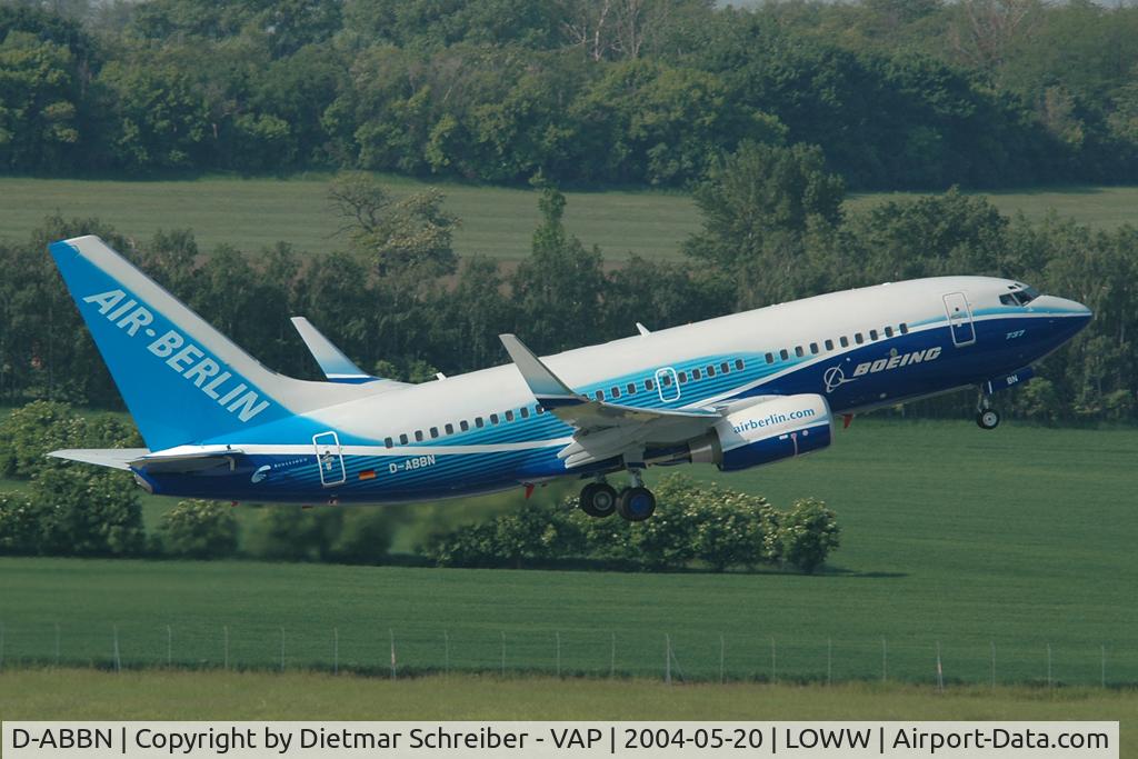 D-ABBN, 2004 Boeing 737-76Q C/N 30293, Air Berlin Boeing 737-700