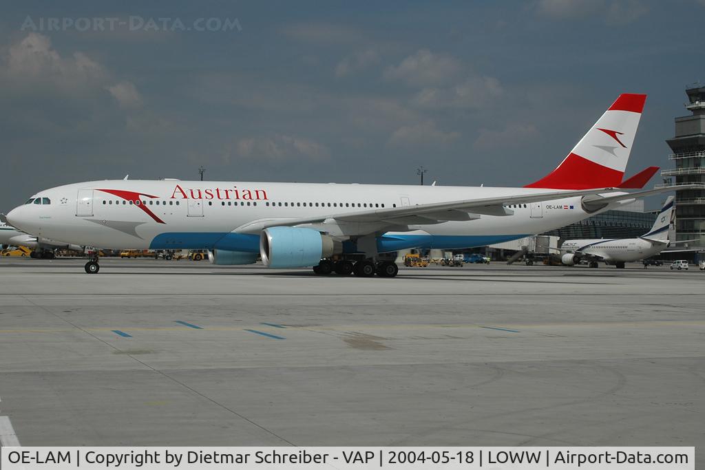 OE-LAM, 1998 Airbus A330-223 C/N 223, Austrian Airlines A330-200