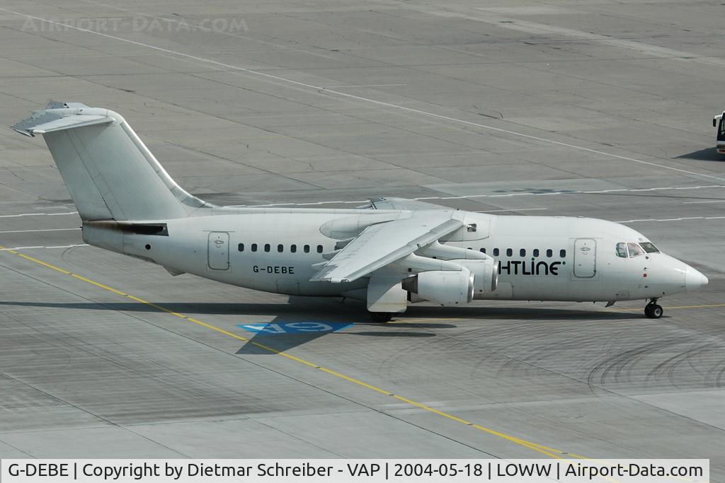 G-DEBE, 1984 British Aerospace BAe.146-200 C/N E2022, Flightline Bae 146-200