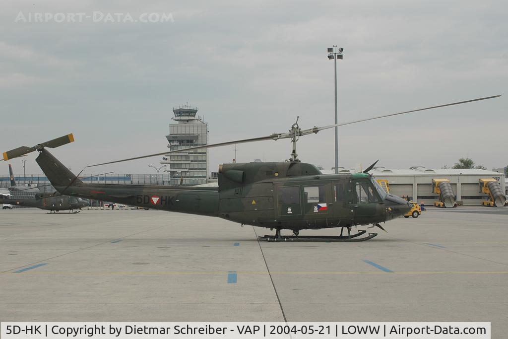 5D-HK, Agusta AB-212 C/N 5607, Austrian Air Force Bell 212