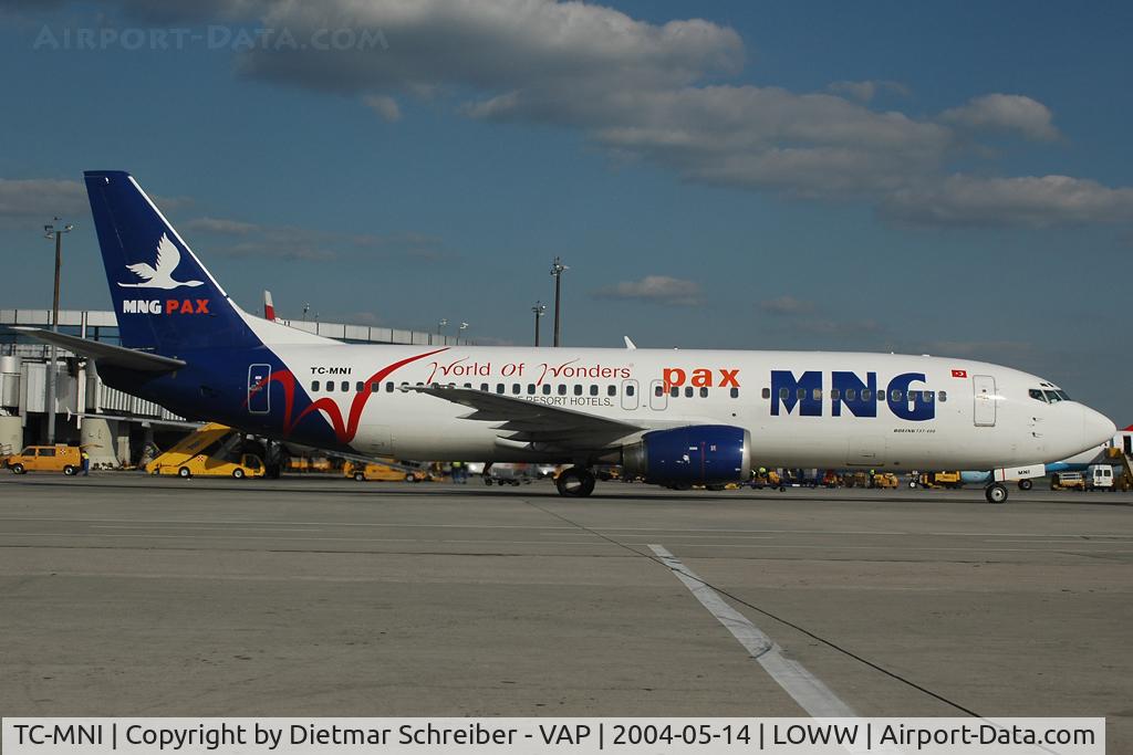 TC-MNI, 1989 Boeing 737-4K5 C/N 24128, MNG Pax Boeing 737-400