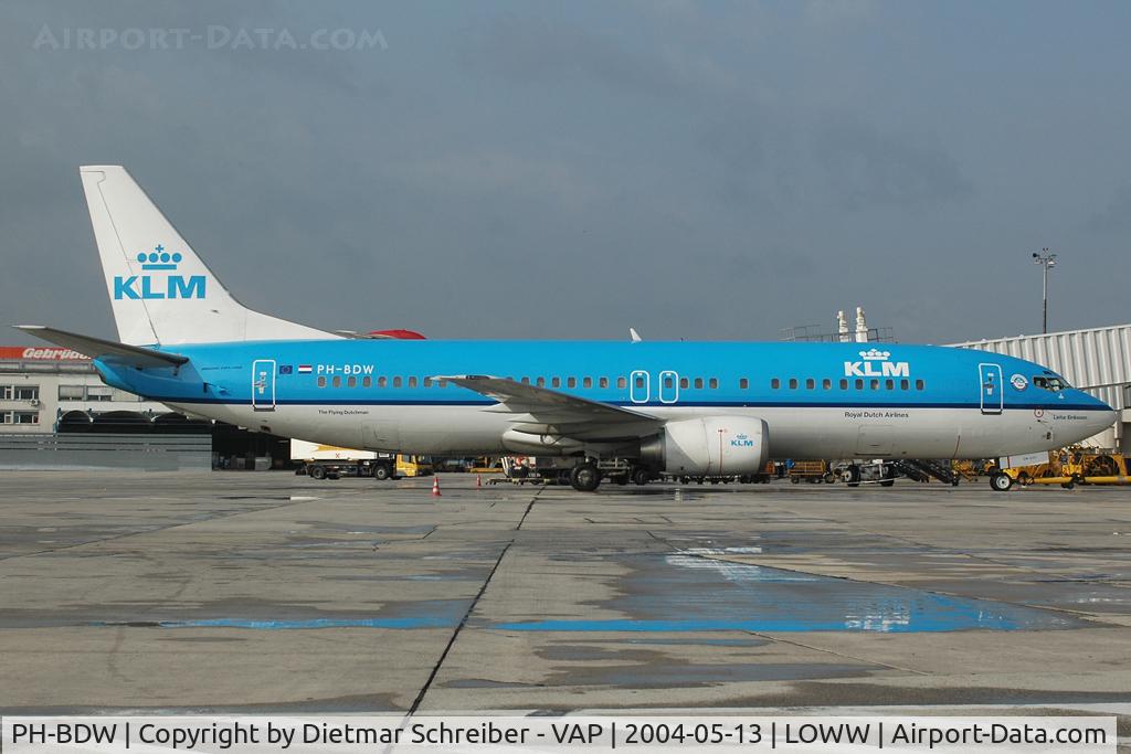 PH-BDW, 1990 Boeing 737-406 C/N 24858, KLM Boeing 737-400