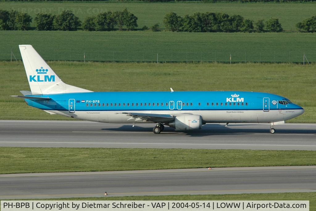 PH-BPB, 1989 Boeing 737-4Y0 C/N 24344, KLM Boeing 737-400