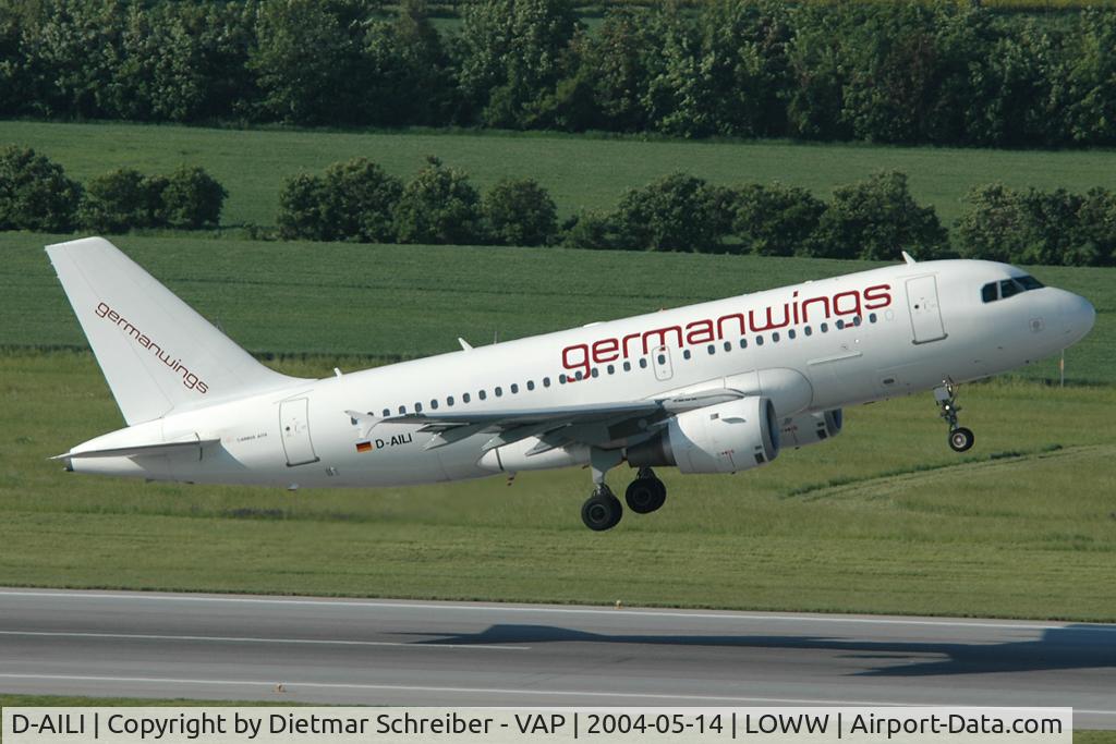 D-AILI, 1997 Airbus A319-114 C/N 651, Germanwings Airbus 319