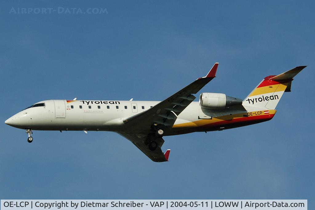 OE-LCP, 2001 Canadair CRJ-200LR (CL-600-2B19) C/N 7480, Tyrolean Airways Regionaljet