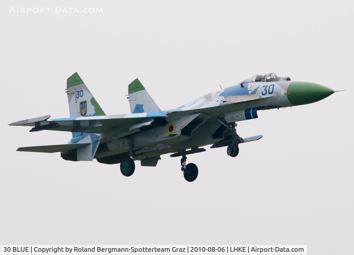 30 BLUE, Sukhoi Su-27A C/N 36911013918, Sukhoi Su-27