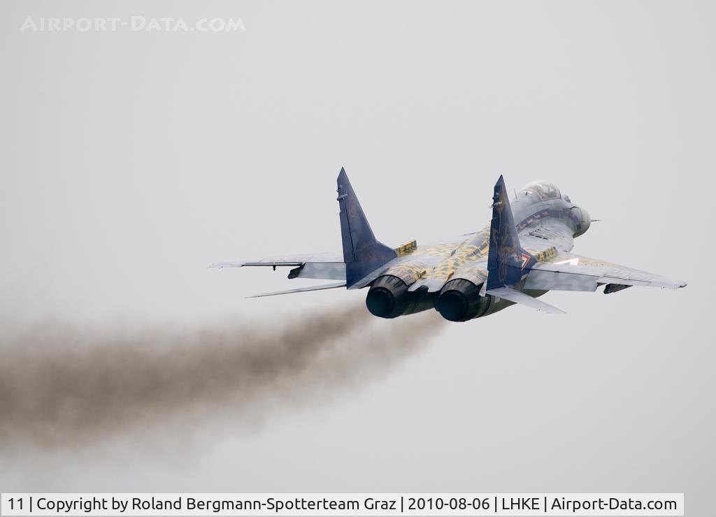 11, Mikoyan-Gurevich MiG-29B C/N 2960535161/4604, Mig-29