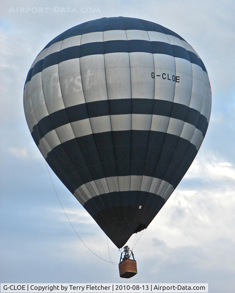 G-CLOE, 1996 Sky Balloons Sky 90-24 C/N 019, 1996 Sky Balloons Ltd SKY 90-24, c/n: 019 at 2010 Bristol Balloon Fiesta