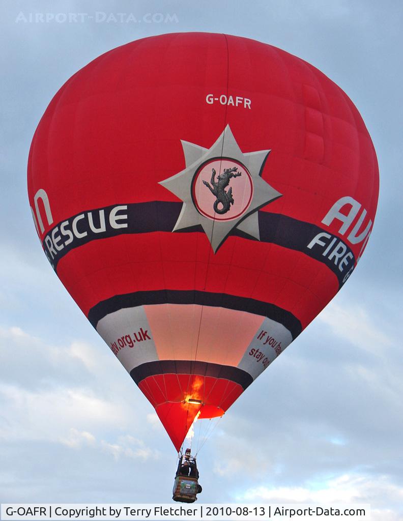 G-OAFR, 2007 Cameron Balloons Z-105 C/N 11018, 2007 Cameron Balloons Ltd CAMERON Z-105, c/n: 11018 at 2010 Bristol Balloon Fiesta