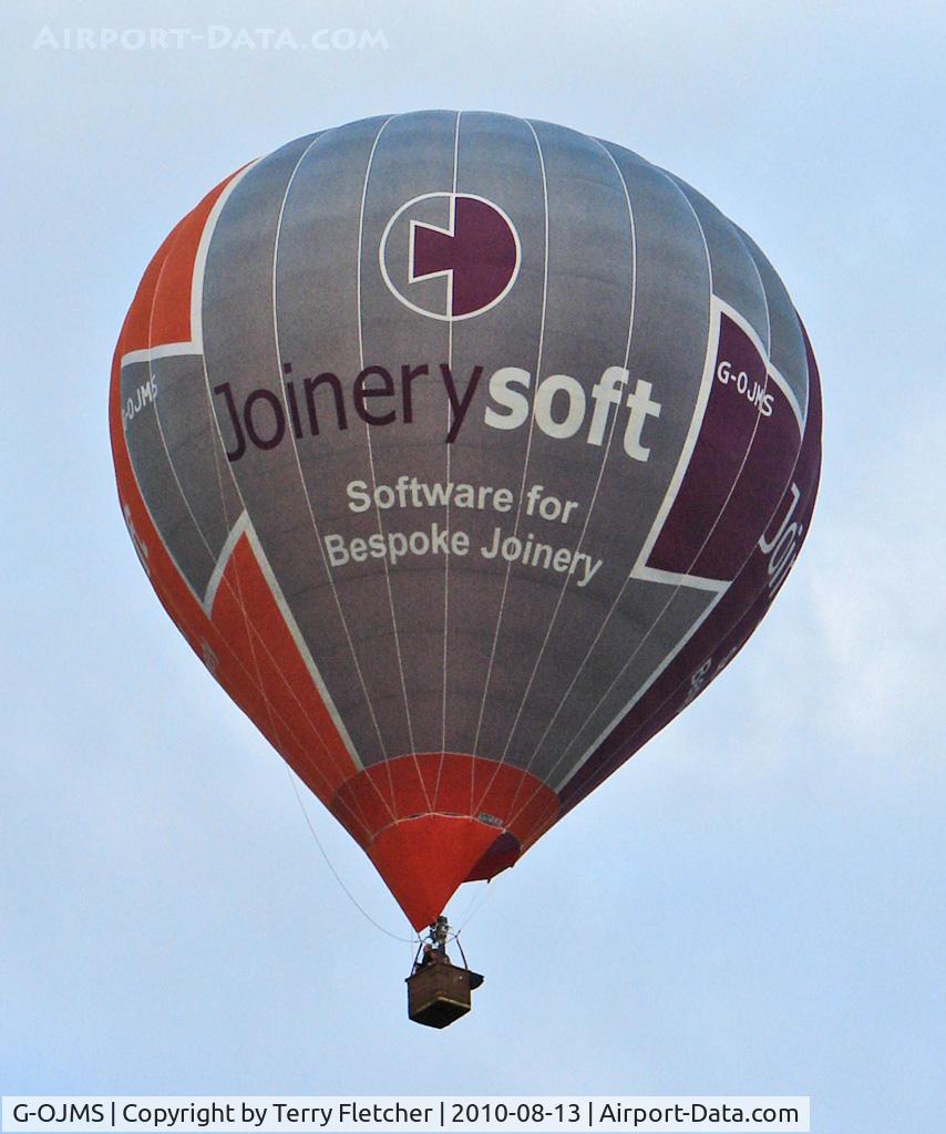 G-OJMS, 2006 Cameron Balloons Z-90 C/N 10860, 2006 Cameron Balloons Ltd CAMERON Z-90, c/n: 10860 at 2010 Bristol Balloon Fiesta