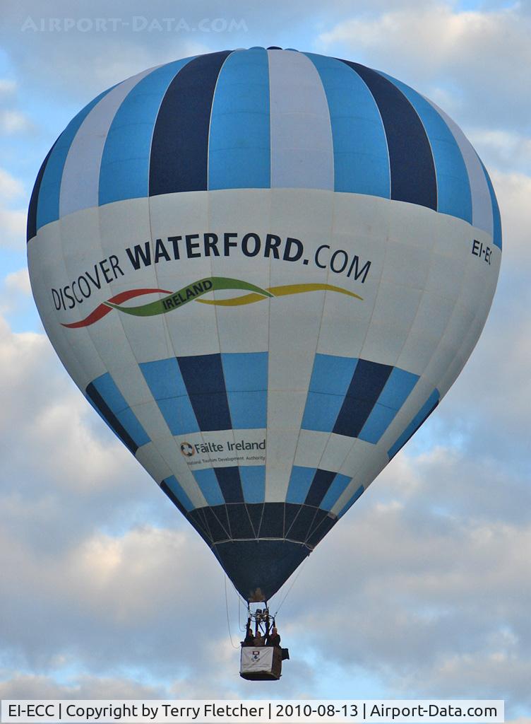 EI-ECC, Cameron Balloons Z-90 C/N 11213, Cameron Balloons Ltd Z 90, c/n: 11213 at 2010 Bristol Balloon Fiesta