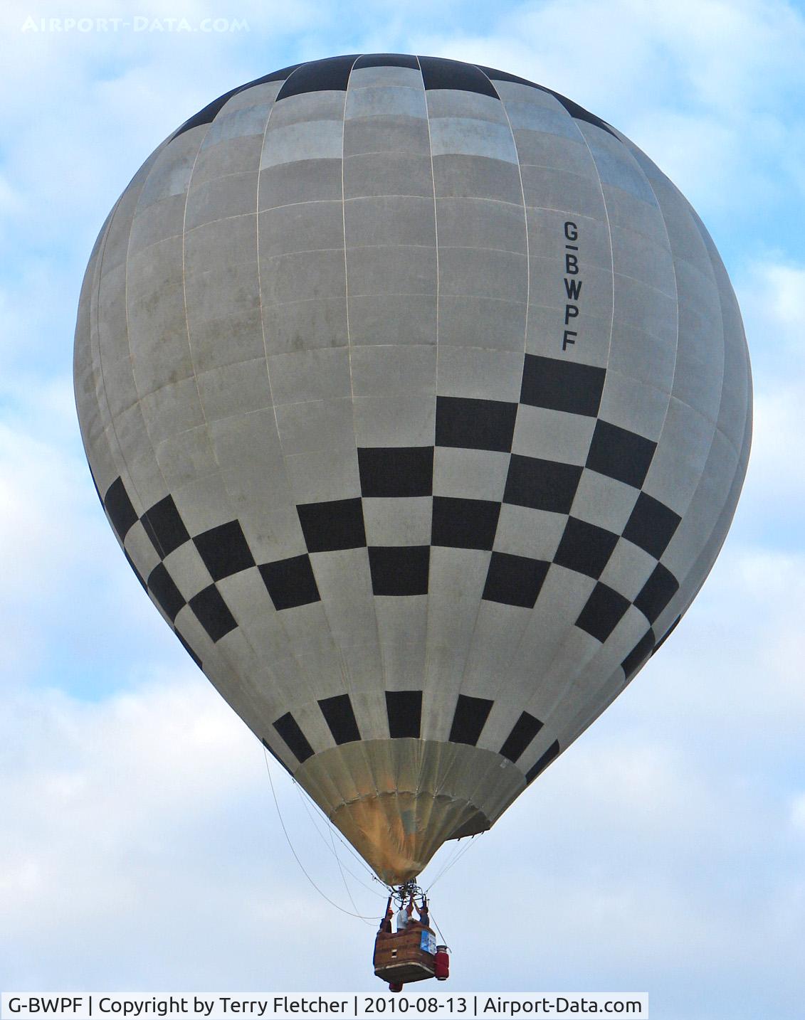 G-BWPF, 1996 Sky Balloons Ltd SKY 120-24 C/N 028, 1996 Sky Balloons Ltd SKY 120-24, c/n: 028 at 2010 Bristol Balloon Fiesta