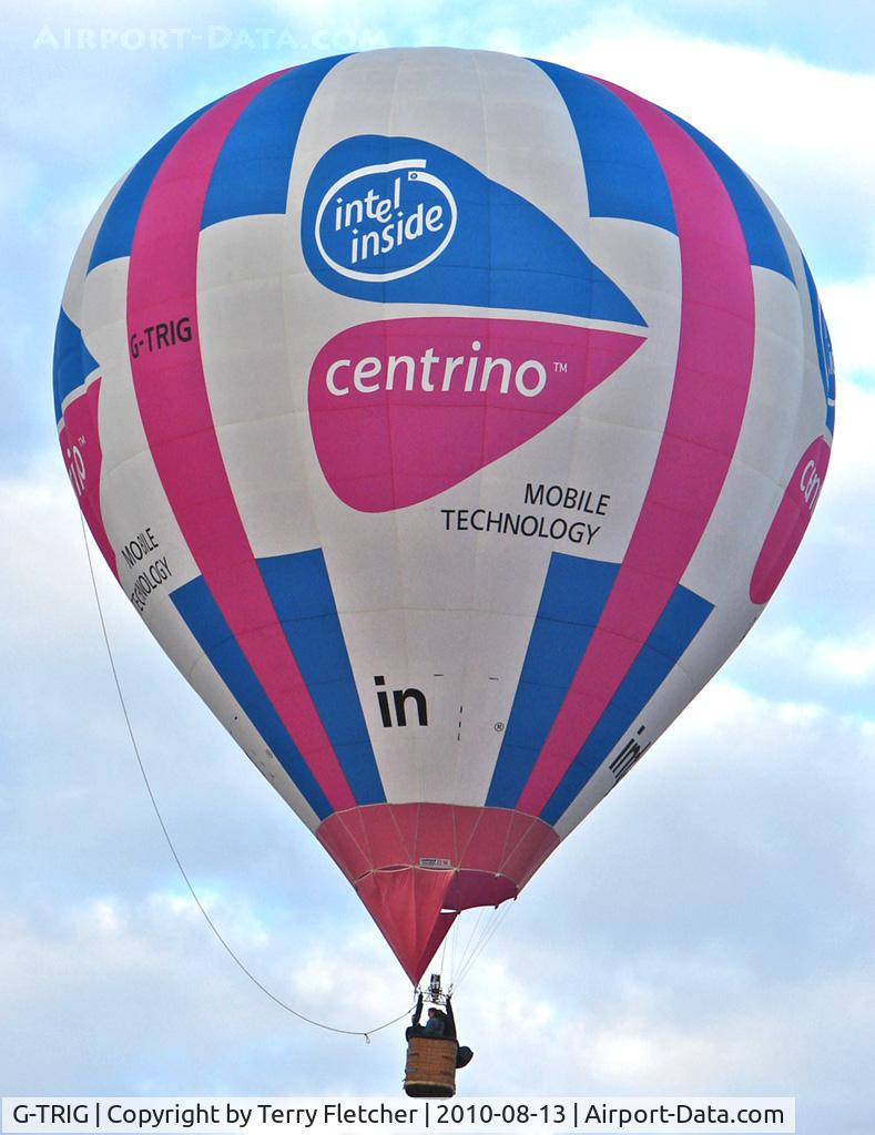 G-TRIG, 2003 Cameron Z-90 C/N 10446, 2003 Cameron Balloons Ltd CAMERON Z-90, c/n: 10446 at 2010 Bristol Balloon Fiesta
