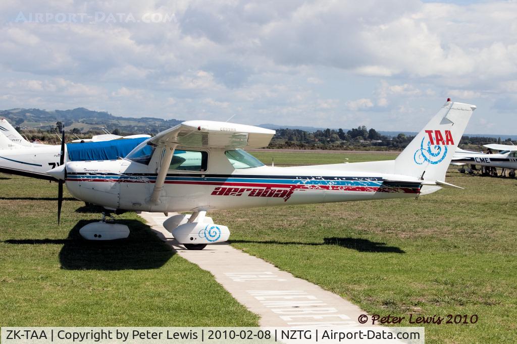 ZK-TAA, Cessna A152 Aerobat C/N A1520972, Air Discovery Ltd., Mt Maunganui