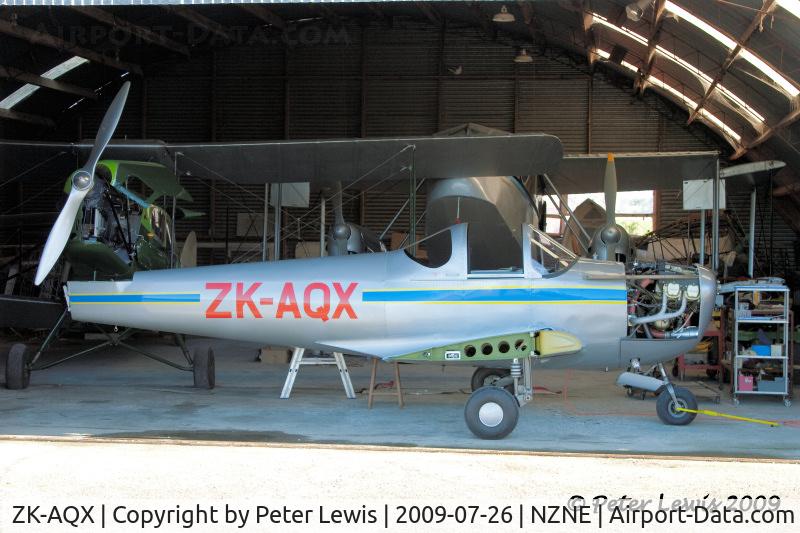 ZK-AQX, 1947 Erco 415CD Ercoupe C/N 4780, P W Beck, Manukau City