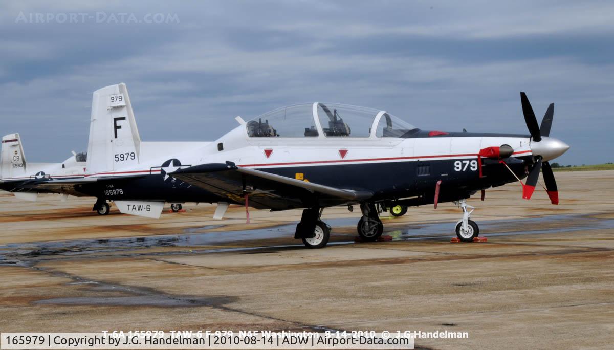 165979, 2002 Raytheon T-6A Texan II C/N PT-137, at NAF Washington