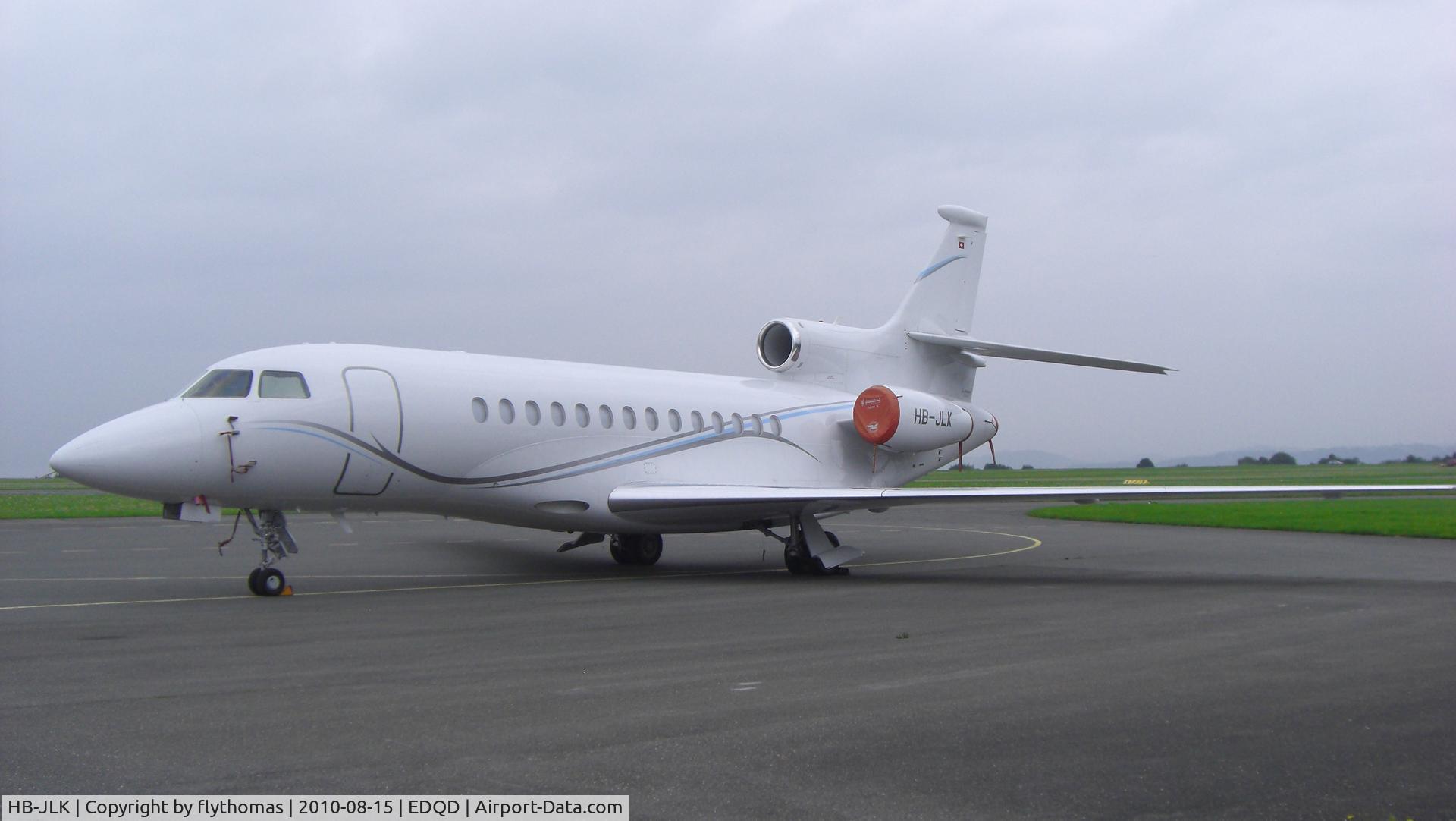 HB-JLK, 2009 Dassault Falcon 7X C/N 44, HB-JLK Bayreuth Airport