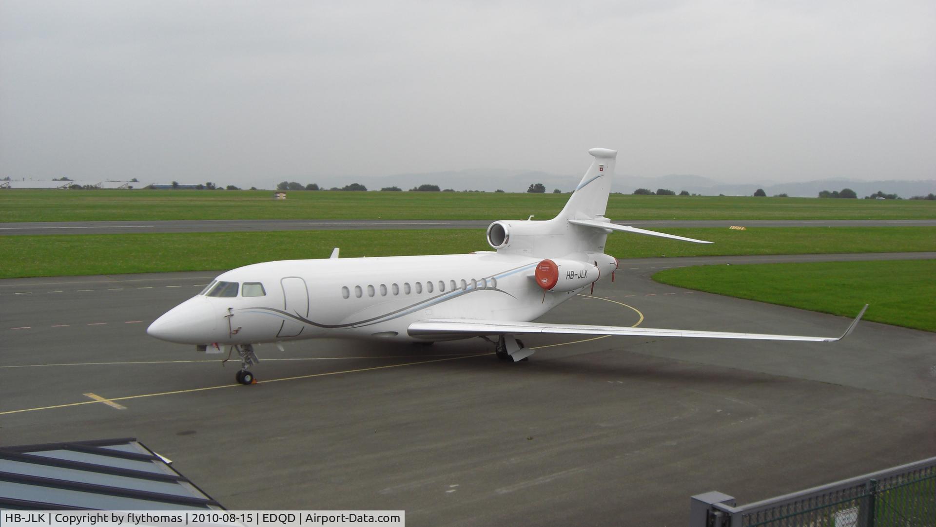 HB-JLK, 2009 Dassault Falcon 7X C/N 44, HB-JLK Bayreuth Airport