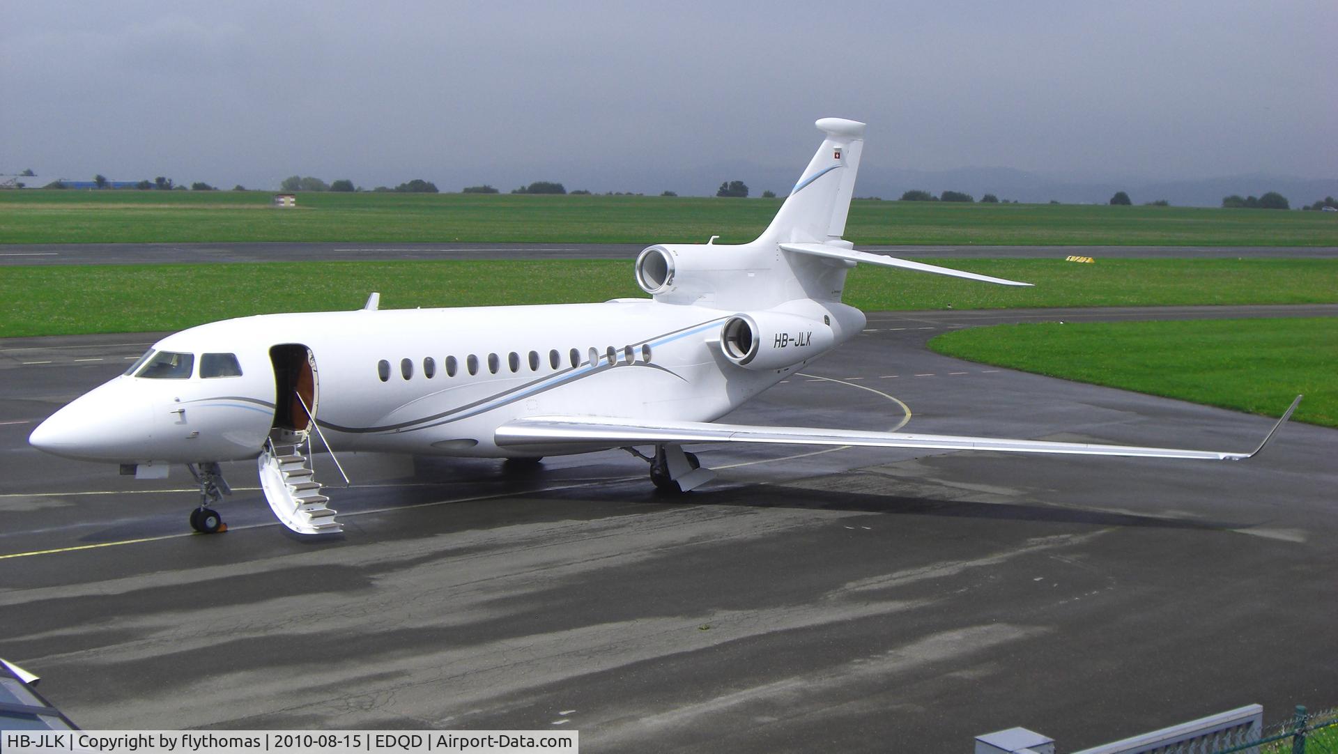 HB-JLK, 2009 Dassault Falcon 7X C/N 44, HB-JLK Bayreuth Airport