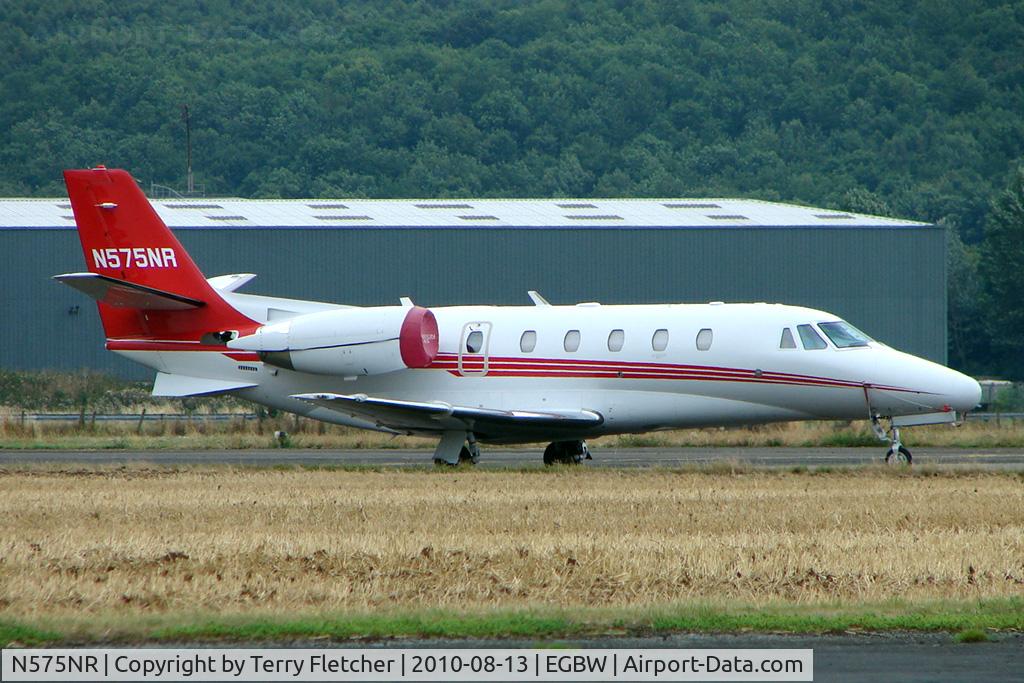 N575NR, 2008 Cessna 560XL C/N 560-5759, 2008 Cessna 560XL, c/n: 560-5759 - first bizjet I have ever seen at Wellesbourne