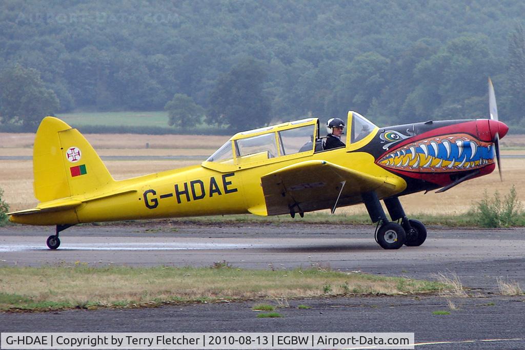 G-HDAE, 1951 De Havilland DHC-1 Chipmunk T.20 C/N C1/0280, ex Portuguese Air Force 1951 De Havilland DHC-1 CHIPMUNK 22, c/n: C1/0280 at Wellesbourne
