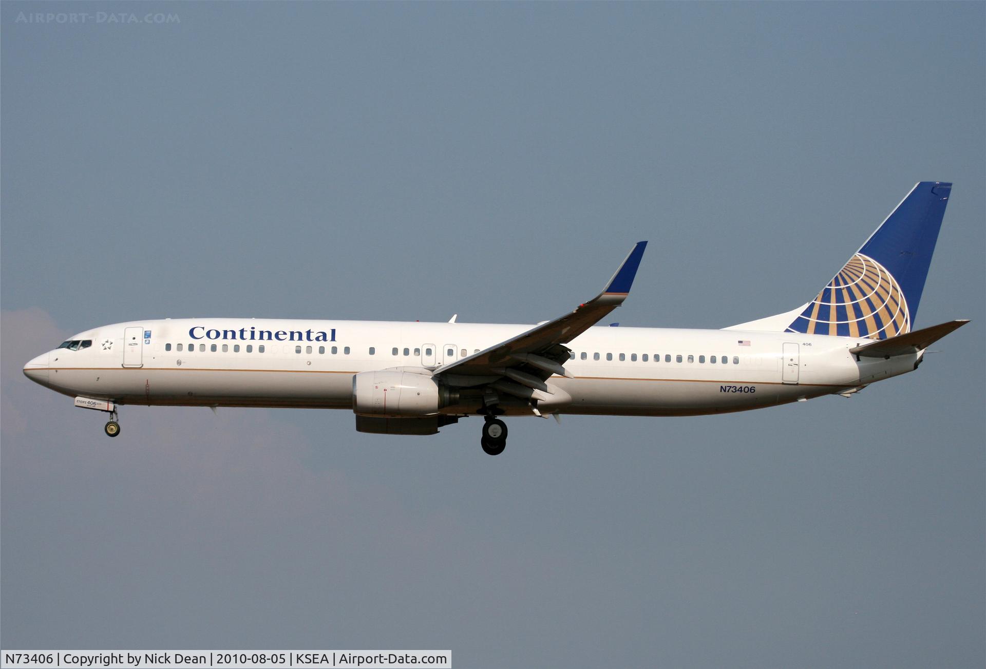 N73406, 2001 Boeing 737-924 C/N 30123, KSEA