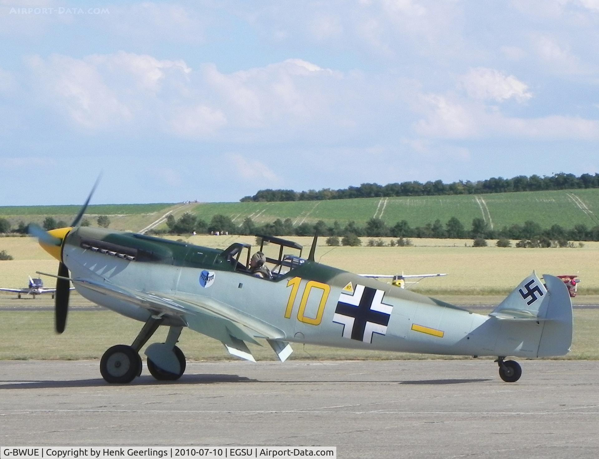 G-BWUE, 1949 Hispano HA-1112-M1L Buchon C/N 172, Flying Legends  Air Show Duxford 2010