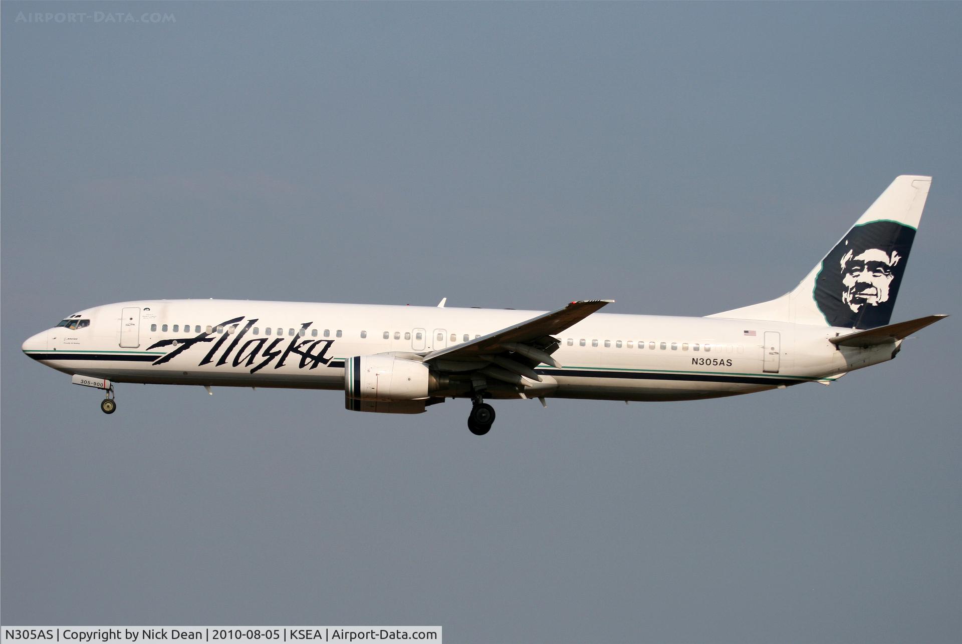N305AS, 2000 Boeing 737-990 C/N 30013, KSEA