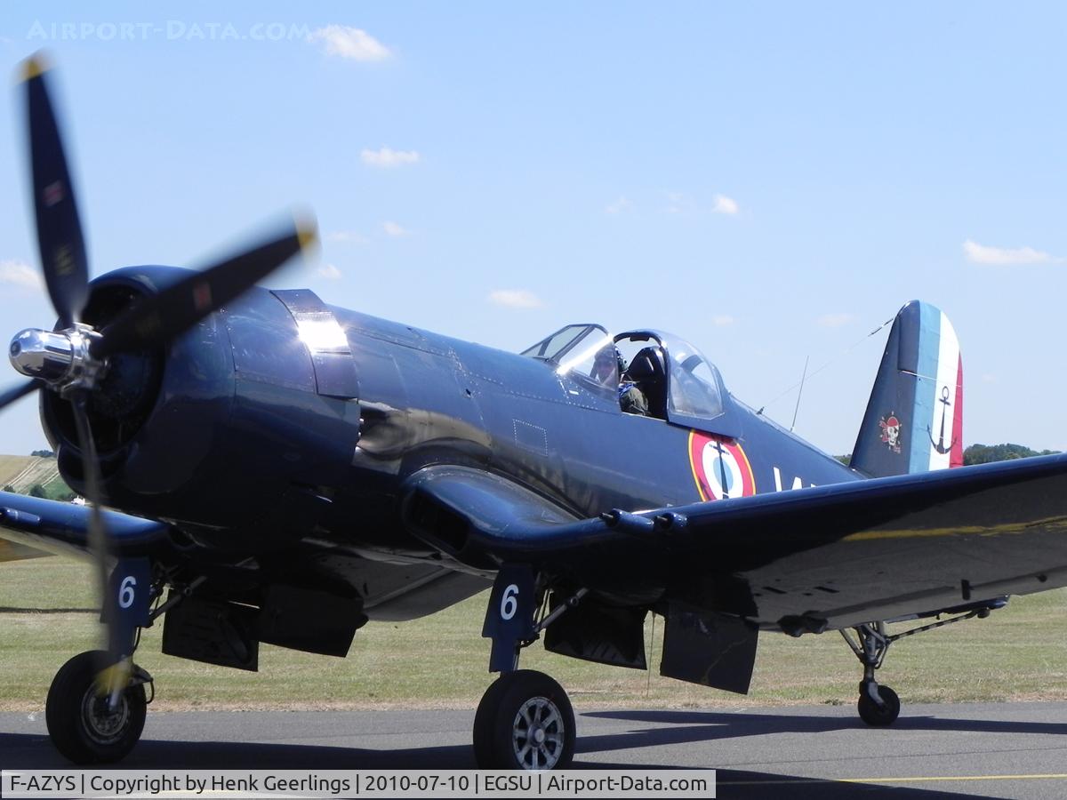 F-AZYS, Vought F4U-5N Corsair C/N Not found (Bu124541), Flying Legends  Air Show Duxford 2010