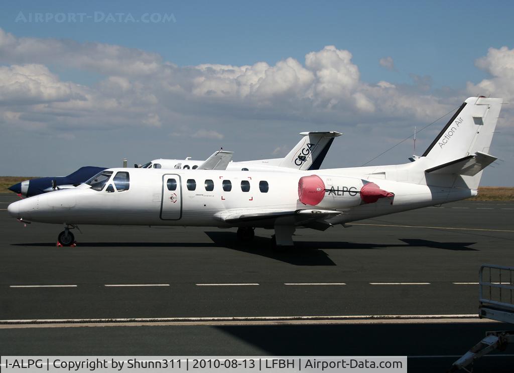 I-ALPG, 1988 Cessna 551 Citation II/SP C/N 551-0355, Parked near the Control Tower...