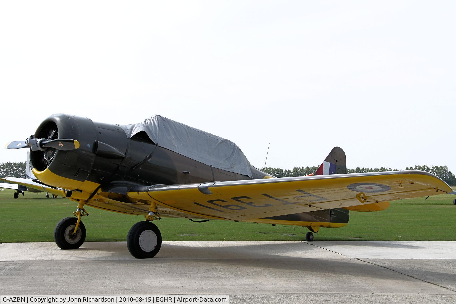 G-AZBN, 1942 Noorduyn AT-16 Harvard IIB C/N 14A-1431, At Goodwood