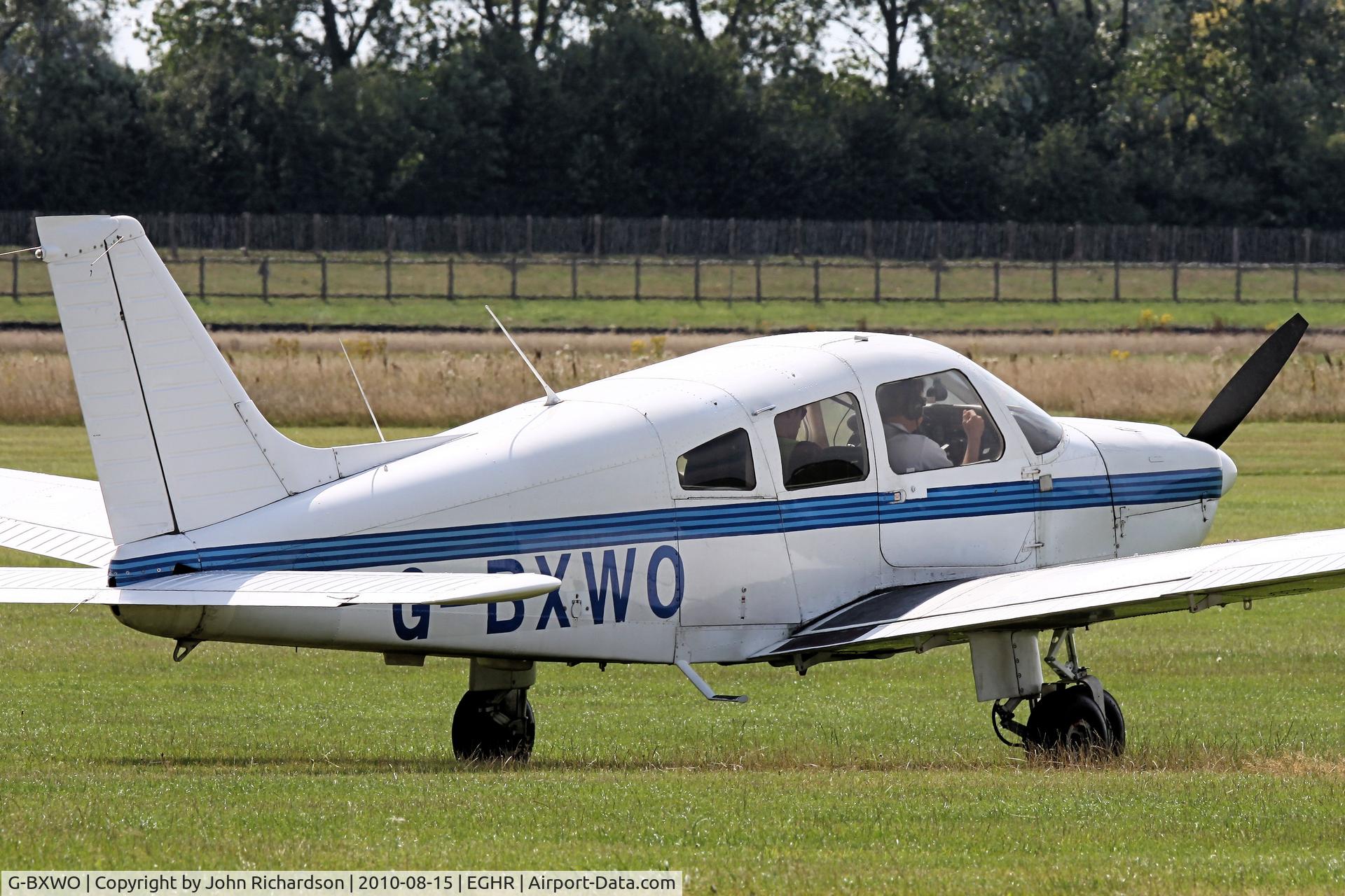 G-BXWO, 1981 Piper PA-28-181 Cherokee Archer II C/N 28-8190311, At Goodwood