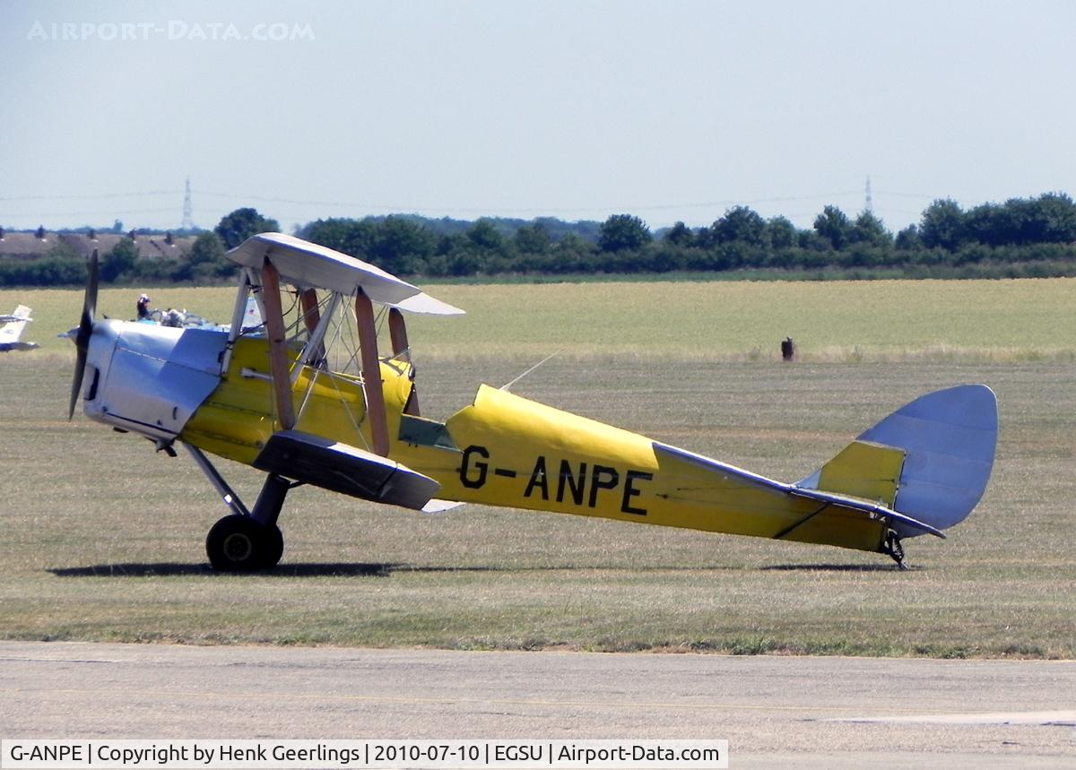G-ANPE, 1940 De Havilland DH-82A Tiger Moth II C/N 83738, Flying Legends  Air Show Duxford 2010
