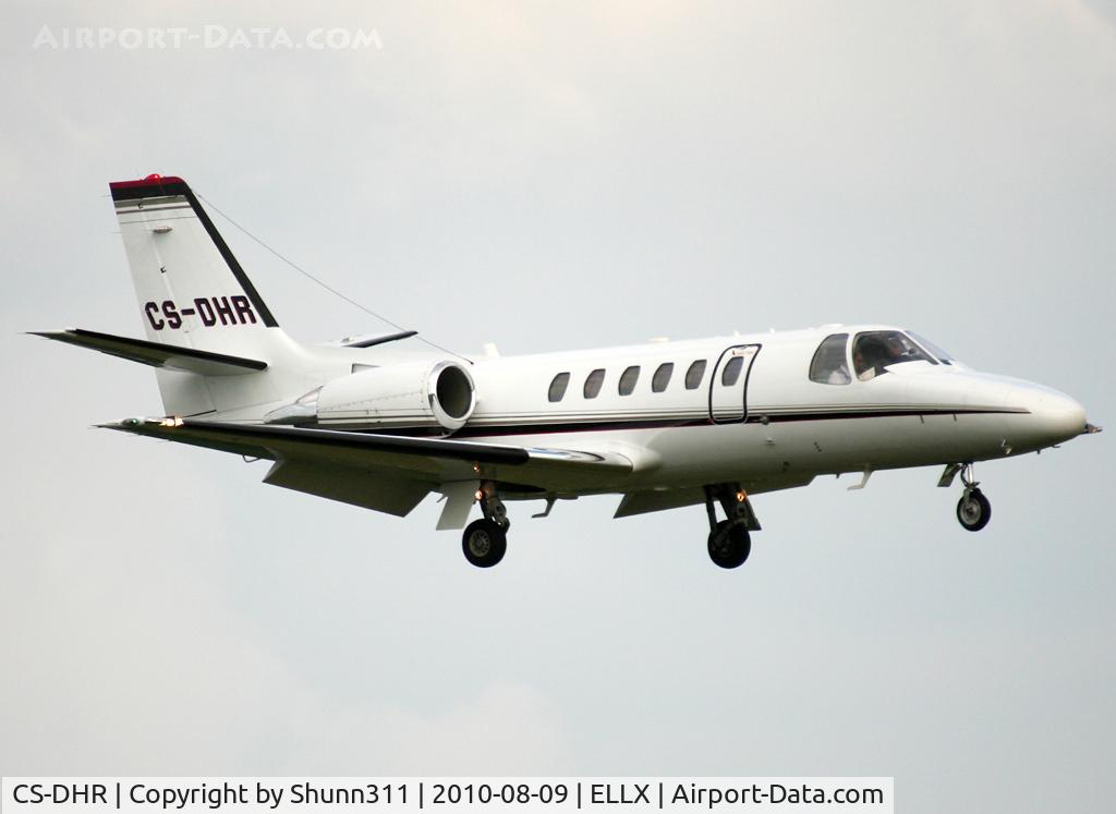 CS-DHR, 2005 Cessna 550 Citation Bravo C/N 550-1114, Landing rwy 24