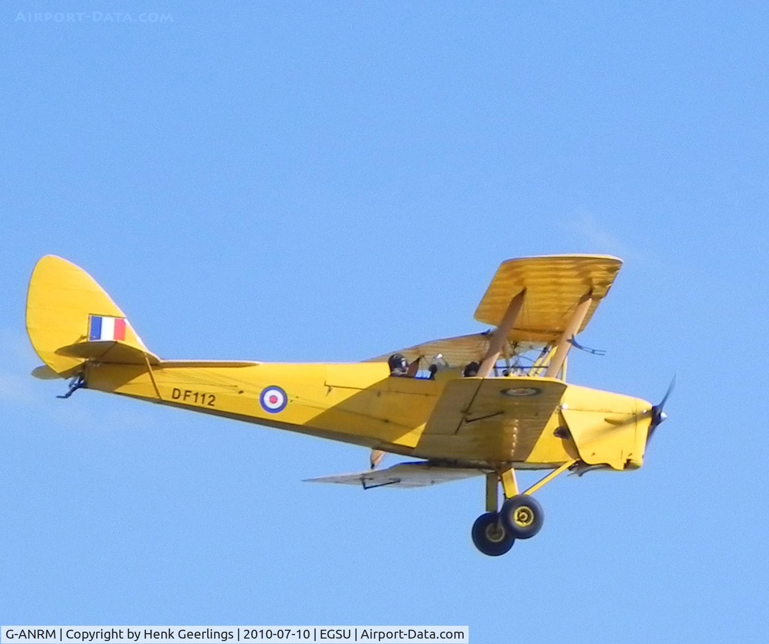 G-ANRM, 1942 De Havilland DH-82A Tiger Moth II C/N 85861, Flying Legends  Air Show Duxford 2010