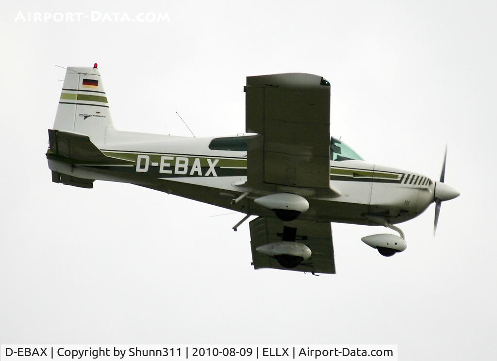 D-EBAX, Grumman American AA-5 Traveler Traveler C/N AA5-111, Landing rwy 24
