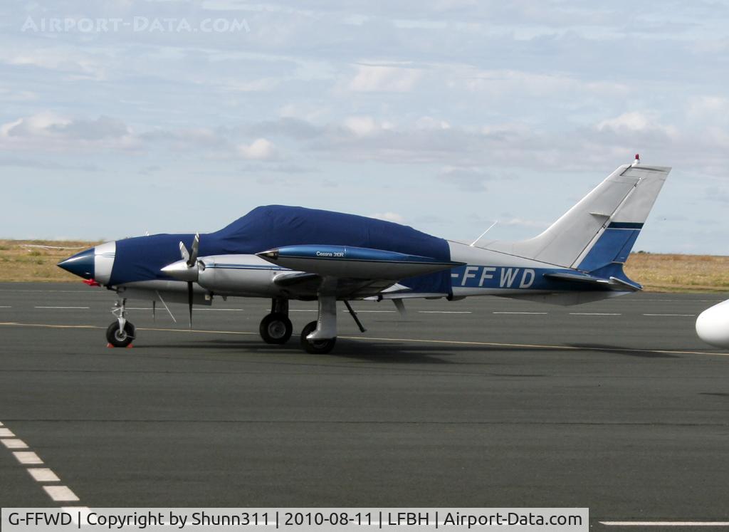 G-FFWD, 1976 Cessna 310R C/N 310R-0579, Parked near the Control Tower...