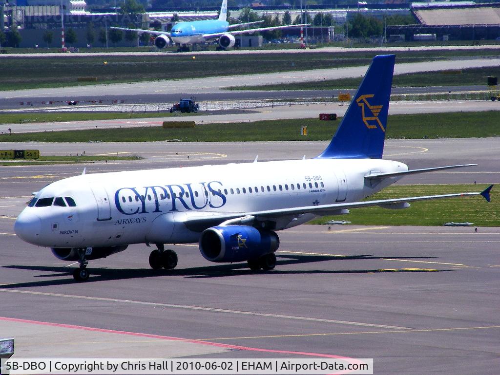 5B-DBO, 2002 Airbus A319-132 C/N 1729, Cyprus Airways