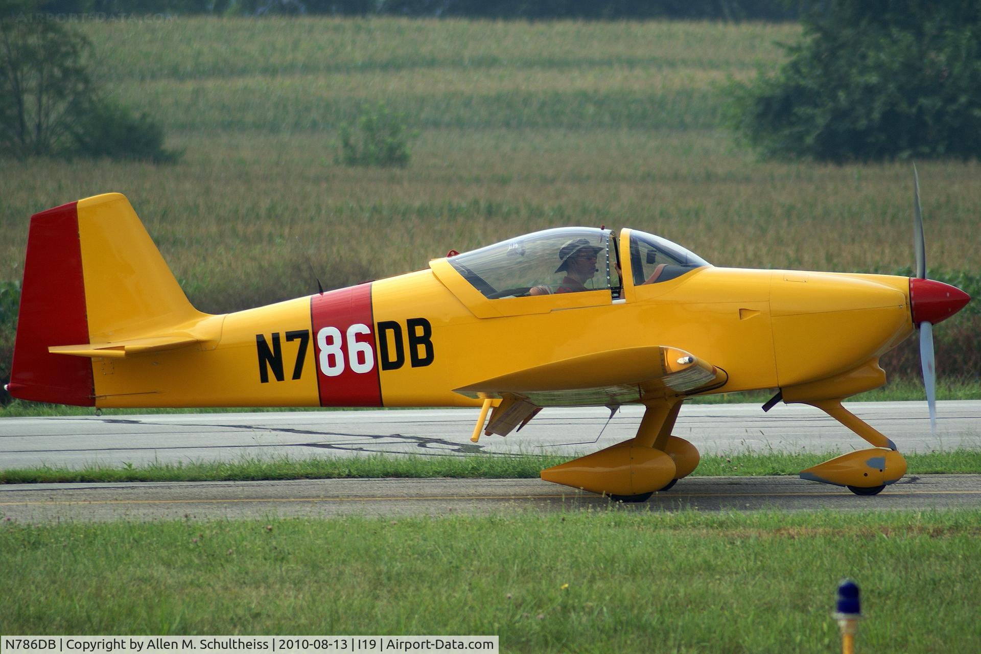 N786DB, 2006 Vans RV-6A C/N 24931, 2006 Parks Dann RV-6A