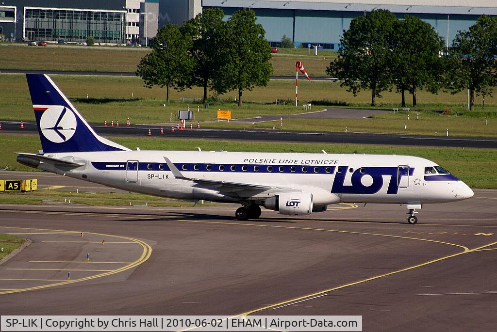 SP-LIK, 2009 Embraer 175LR (ERJ-170-200LR) C/N 17000303, LOT Polish Airlines