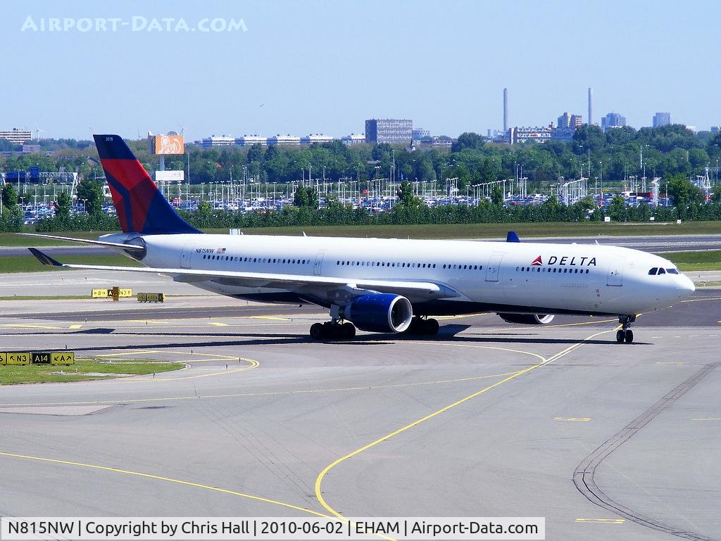 N815NW, 2007 Airbus A330-323X C/N 0817, Delta Airlines