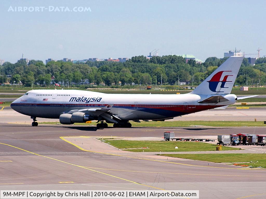 9M-MPF, 1994 Boeing 747-4H6 C/N 27043, Malaysia Airlines