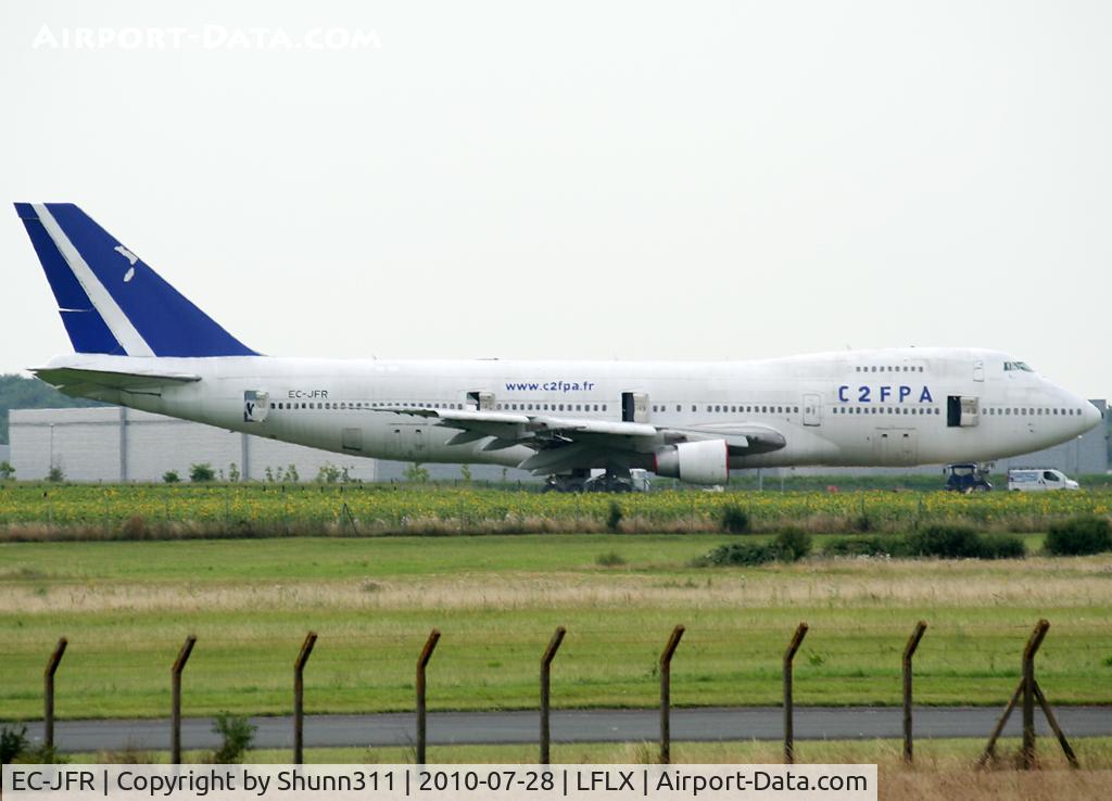 EC-JFR, 1980 Boeing 747-228BM C/N 22272, Stored and used by C2FPA - Firemen training...