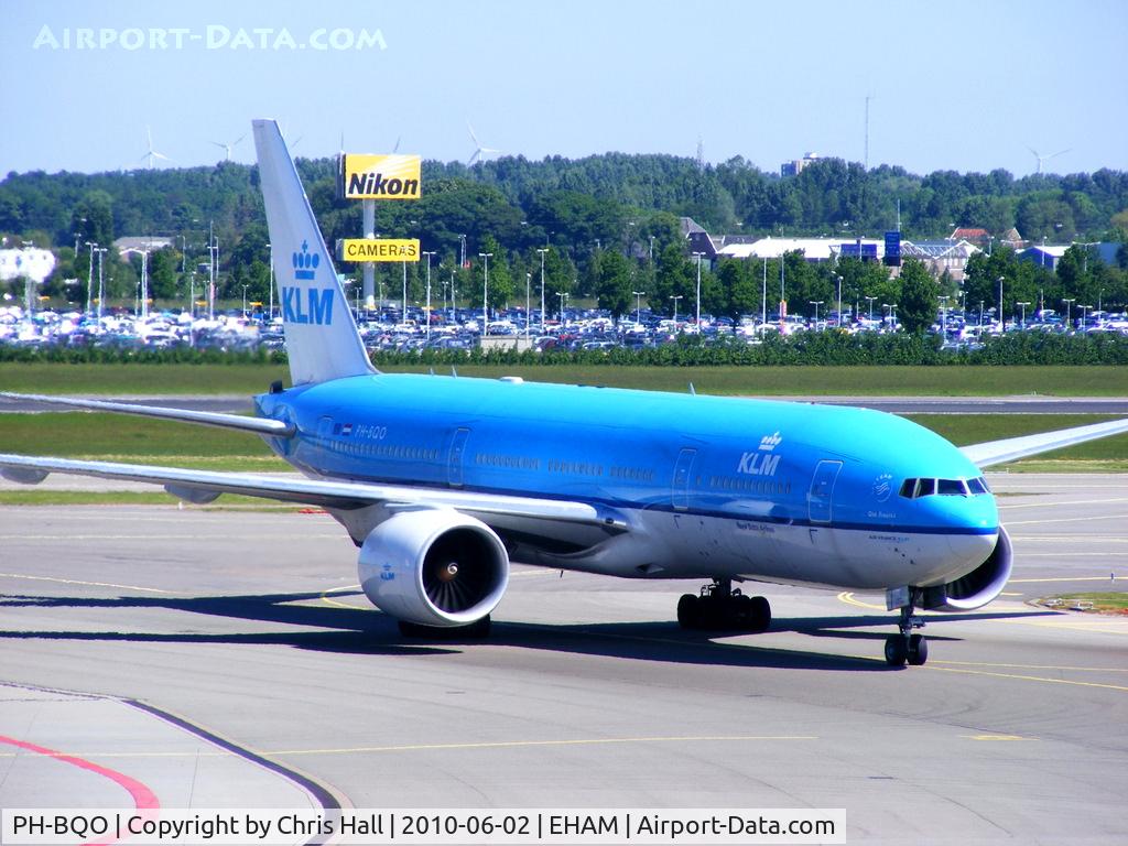 PH-BQO, 2007 Boeing 777-206/ER C/N 35295, KLM Royal Dutch Airlines