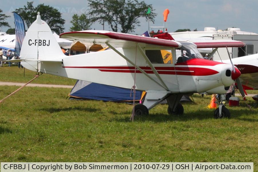 C-FBBJ, 1962 Piper PA-22-108 Colt C/N 22-9251, Airventure 2010 - Oshkosh, Wisconsin